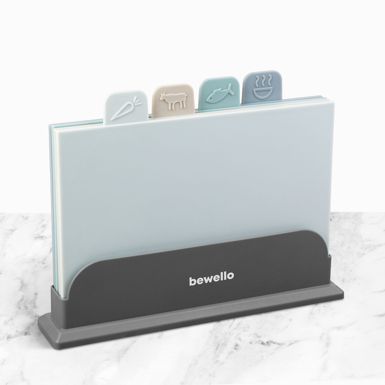 Set plastičnih kuhinjskih desk za rezanje 29 x 22.3cm 4 kosi