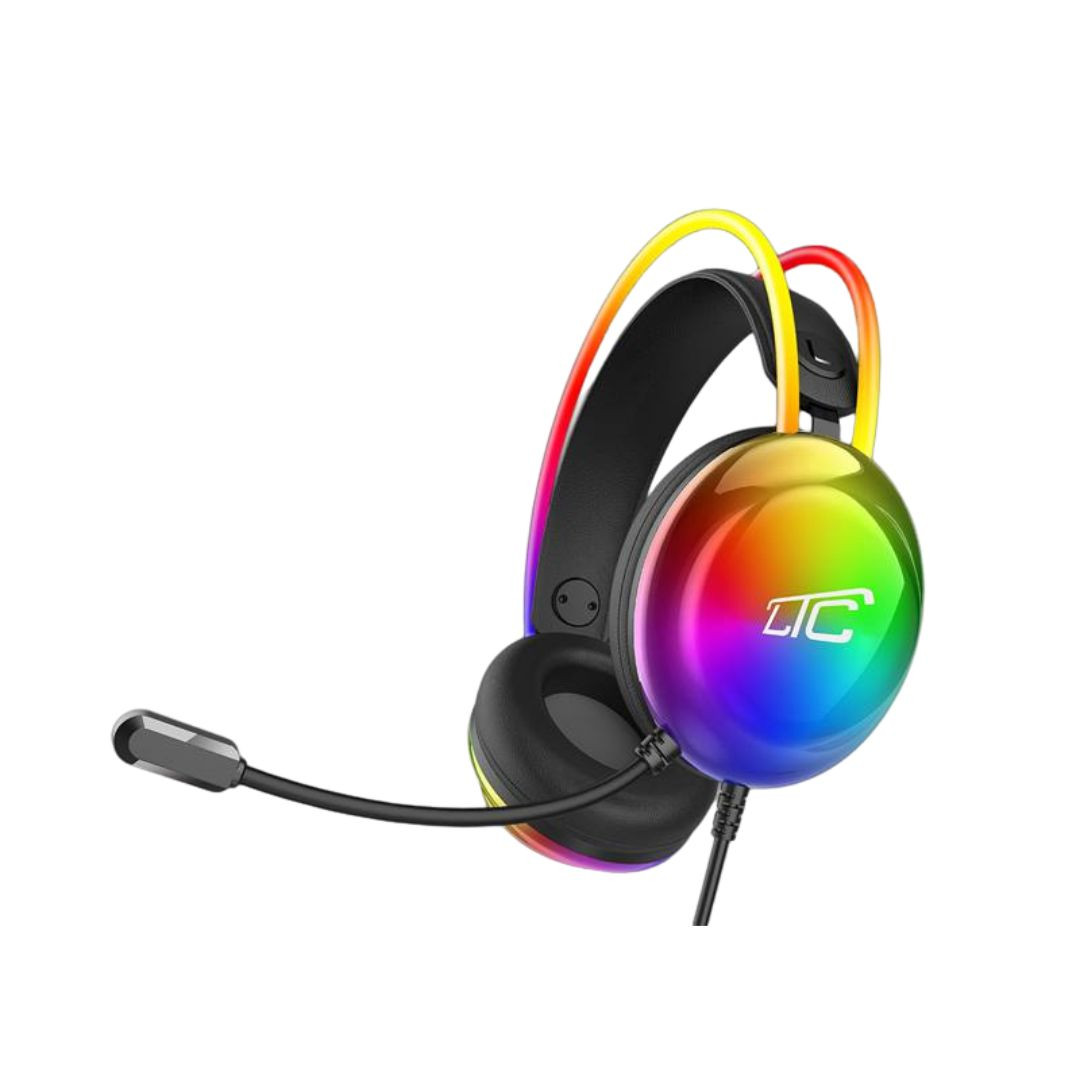 Žične gaming slušalke z mikrofonom in RGB osvetlitvijo