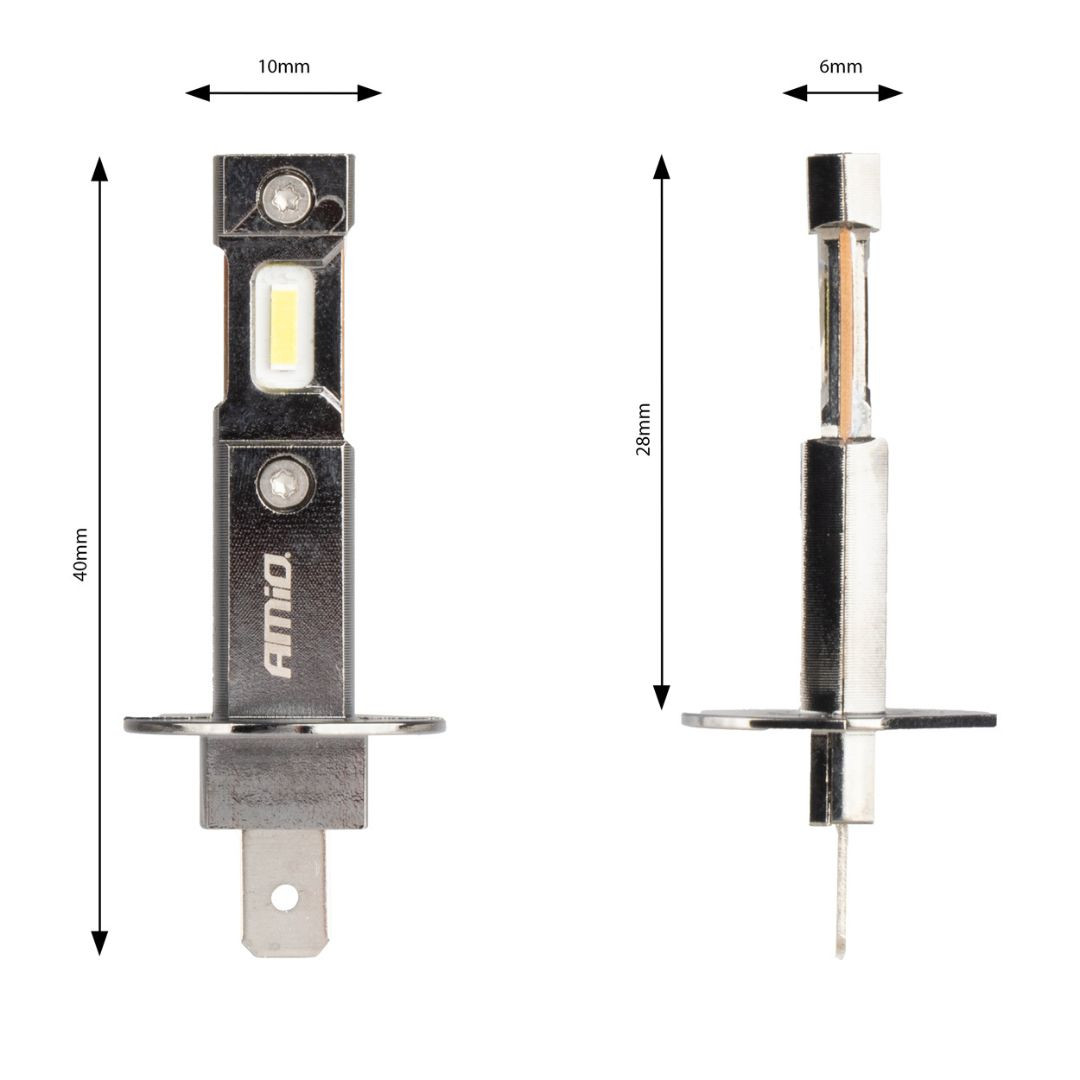 2x avto LED sijalka H1 60W CanBus Plug and Play