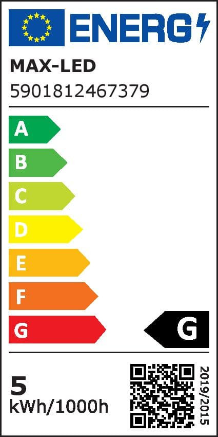 LED žarnica - sijalka E14 B45 5W (40W) nevtralno bela 4000K – slika 4