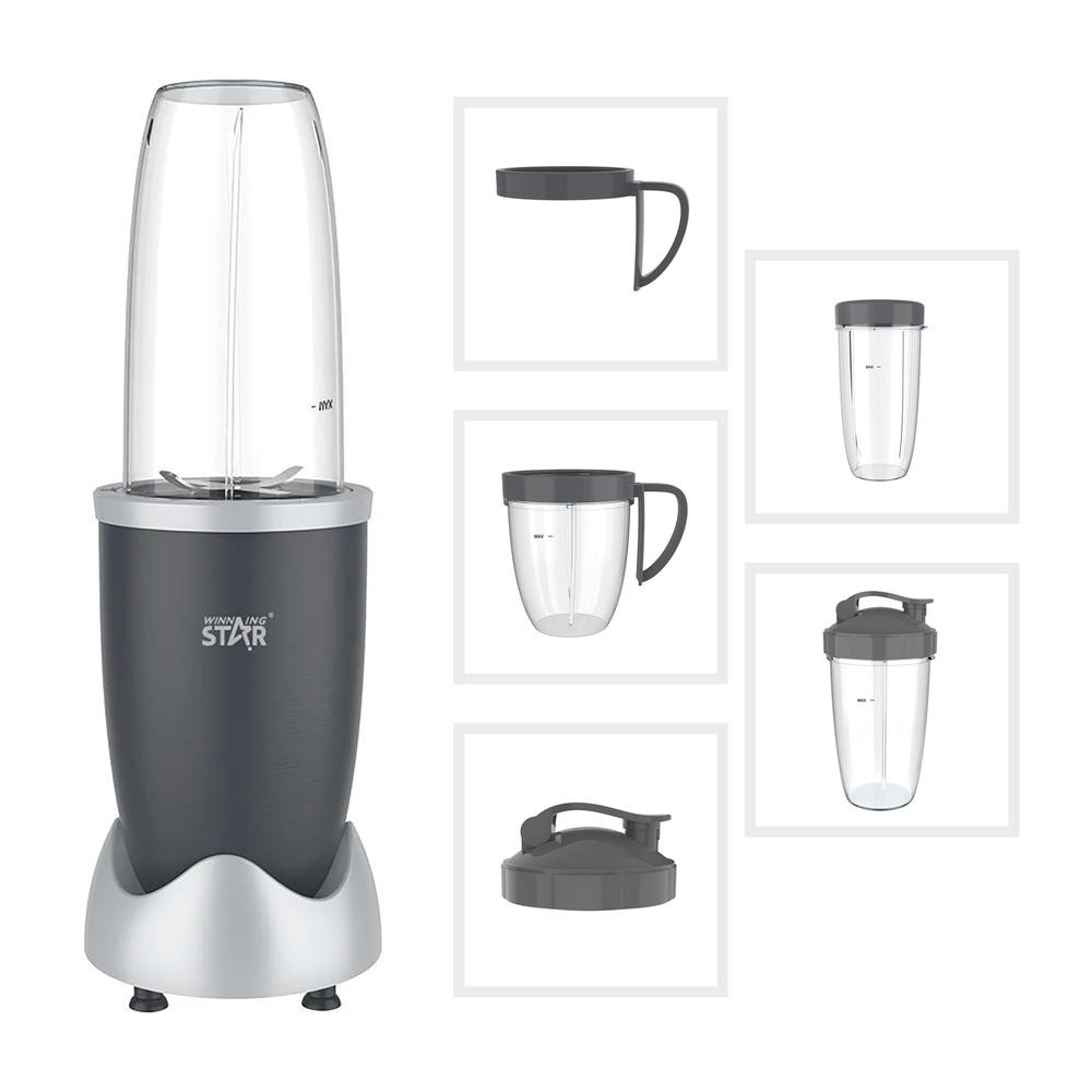 Multifunkijski mikser - blender za smoothije, juhe ali kuho – 0.95 L + 0.7 L + 0.53 L – 900 W