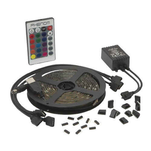 USB RGB LED trak s kontrolerjem - 40 - 60 " 2 x 45cm, 2 x 80cm