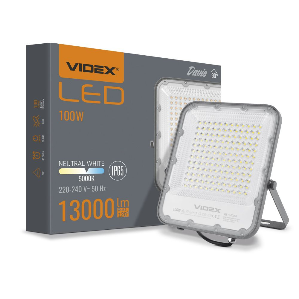 LED reflektor 100W 13000lm IP65 nevtralno beli 5000K – slika 5