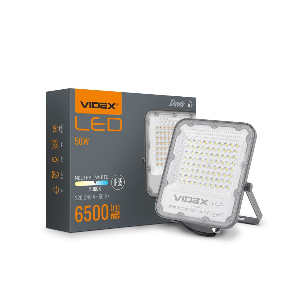 LED reflektor 50W 6500lm IP65 nevtralno beli 5000K – slika 4
