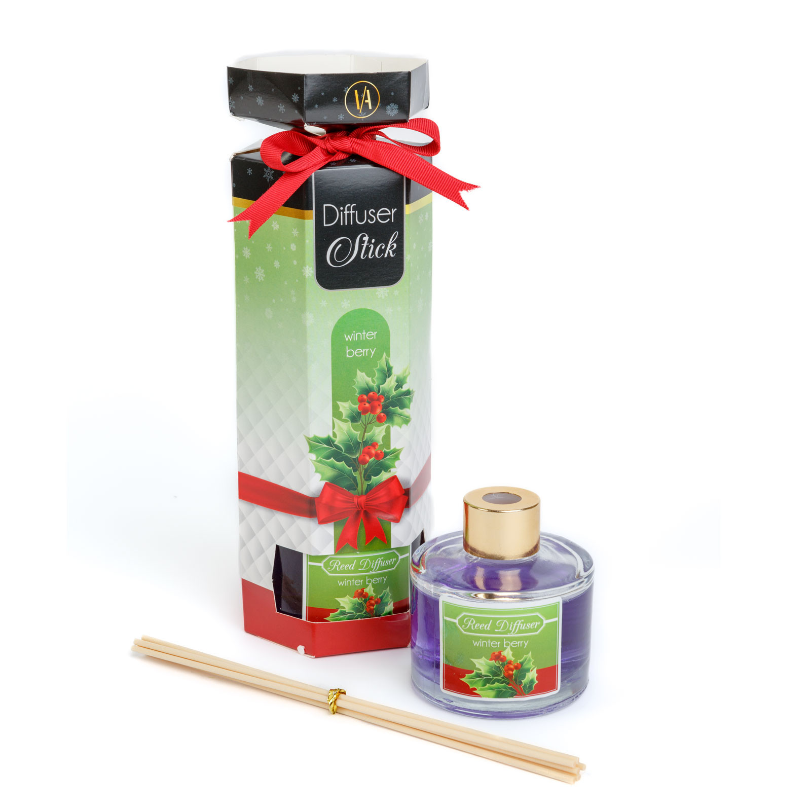 Božična dišava - difuzor s palčkami "zimsko jagodičevje" 100ml