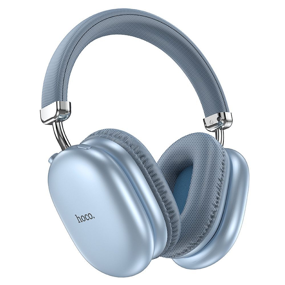 Naglavne brezžične bluetooth 5.3 slušalke do 90 ur delovanja BT/TF/AUX modre