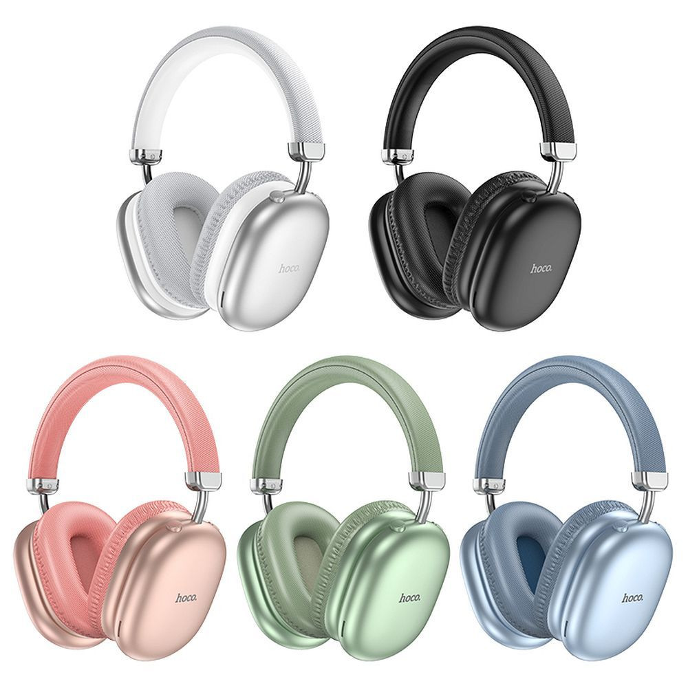 Naglavne brezžične bluetooth 5.3 slušalke do 90 ur delovanja BT/TF/AUX modre