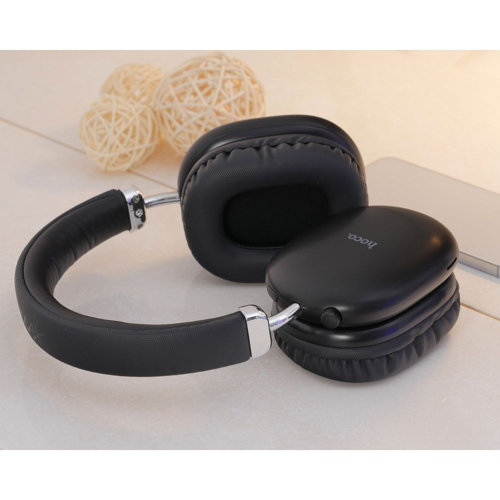 Naglavne brezžične bluetooth 5.3 slušalke do 90 ur delovanja BT/TF/AUX črne