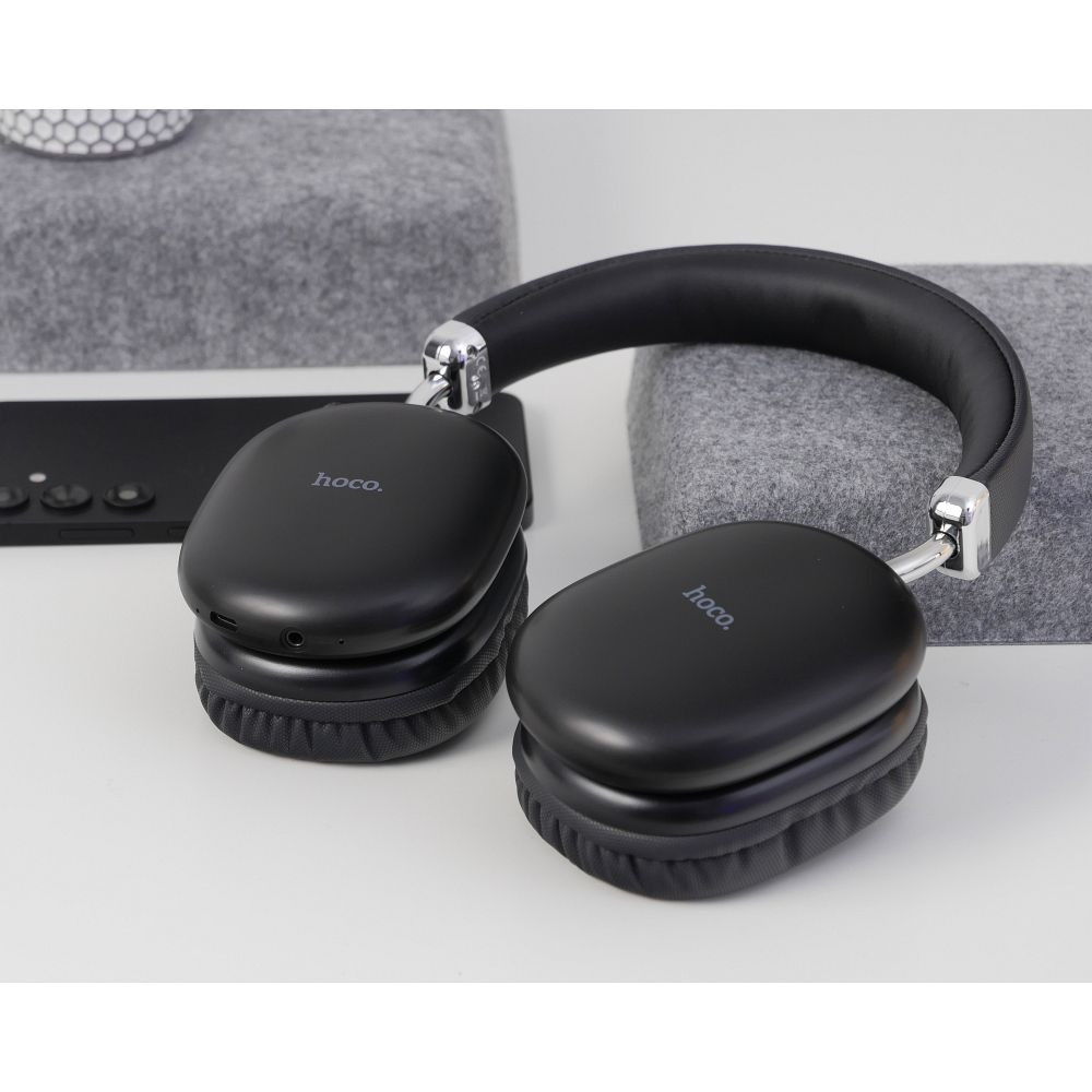 Naglavne brezžične bluetooth 5.3 slušalke do 90 ur delovanja BT/TF/AUX črne
