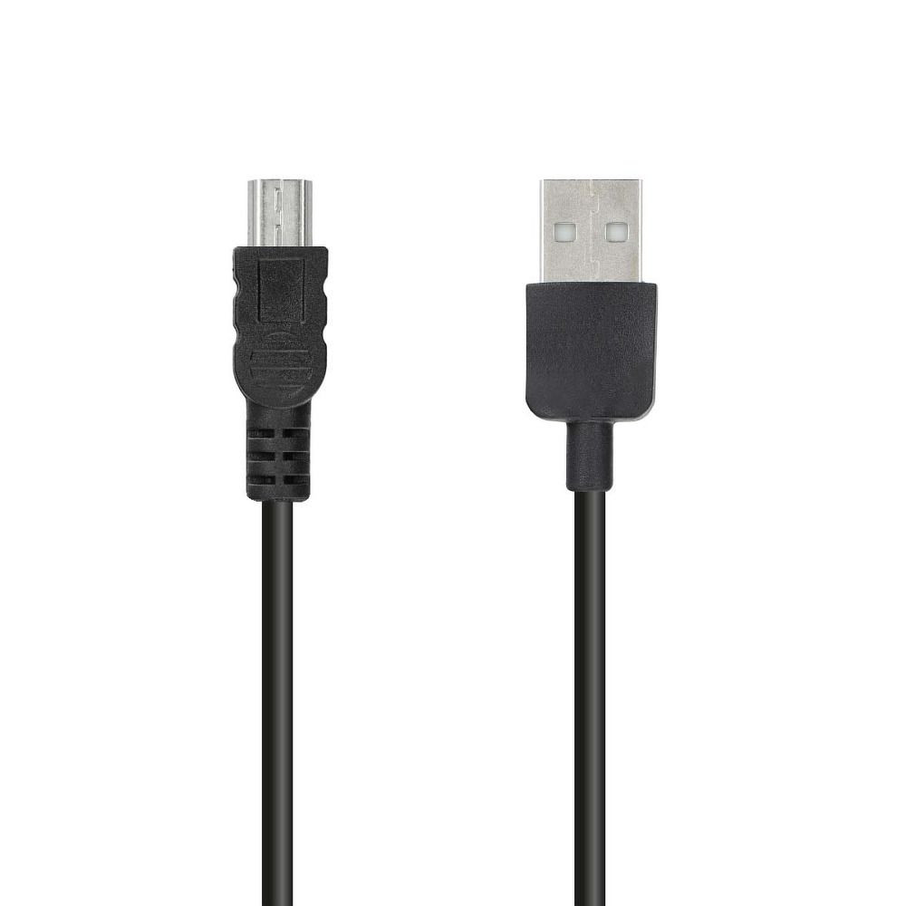 Kabel USB A v Mini USB 2m črn
