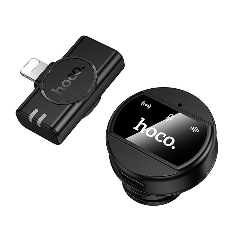 Lavalier Lightning mikrofon s sponko in redukcijo šumov ENC (noise canceling)