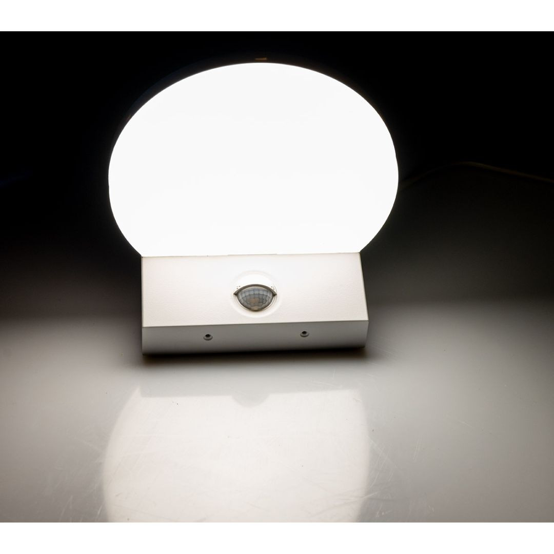 LED zunanja svetilka IP65 s PIR senzorjem gibanja 15W 1569lm 4000K bela