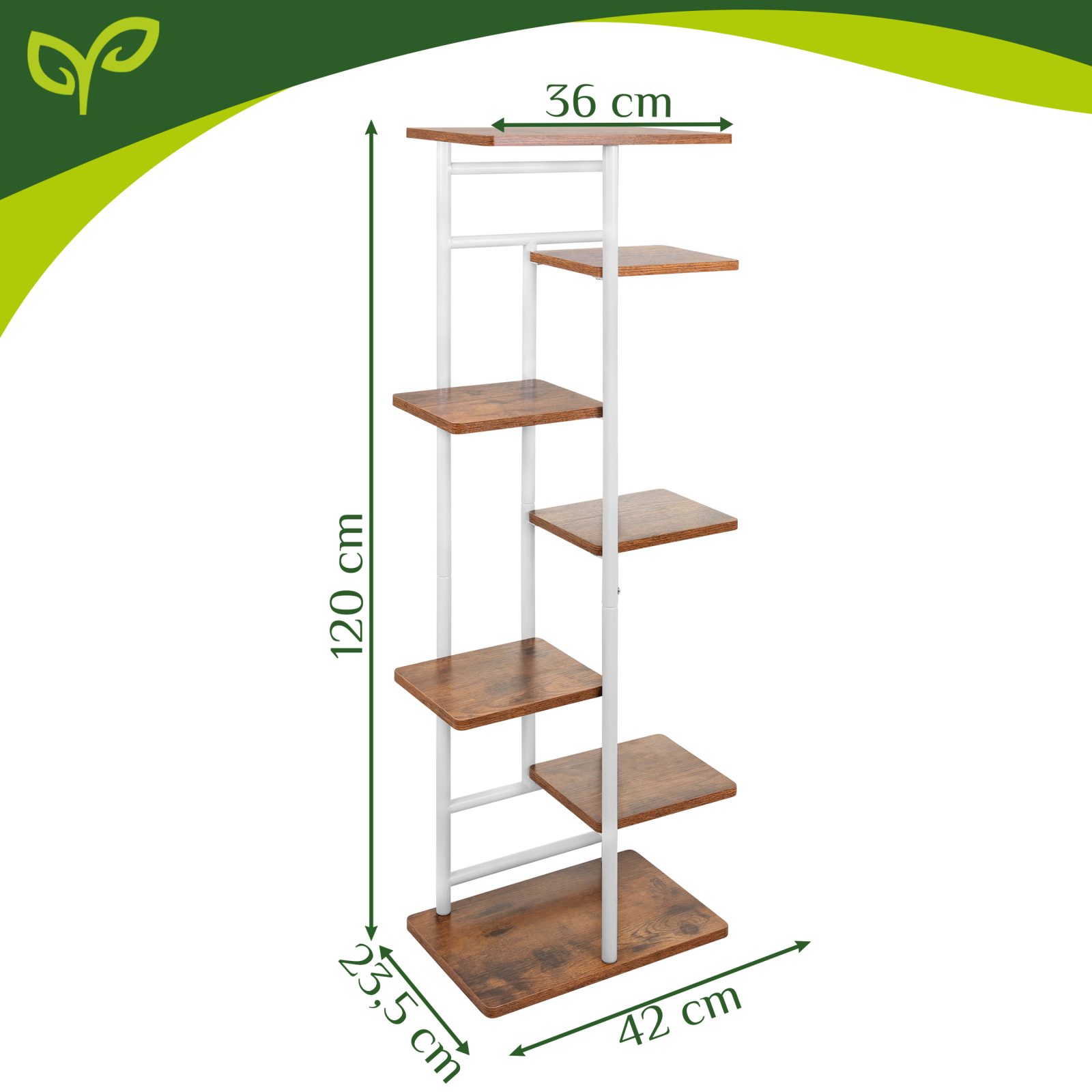Samostoječe stojalo za rože 120 cm