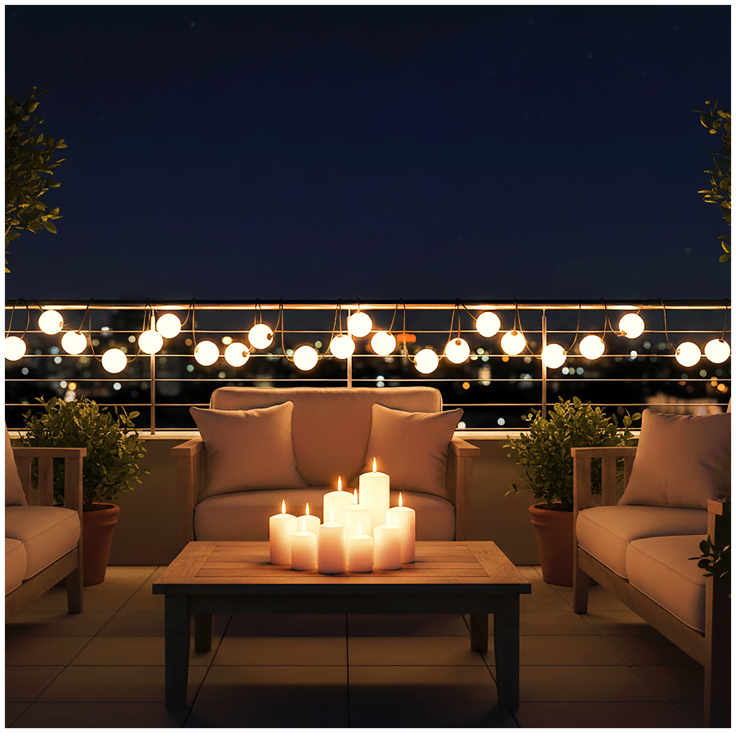 LED vodotesna veriga VENEZIA 10W IP65