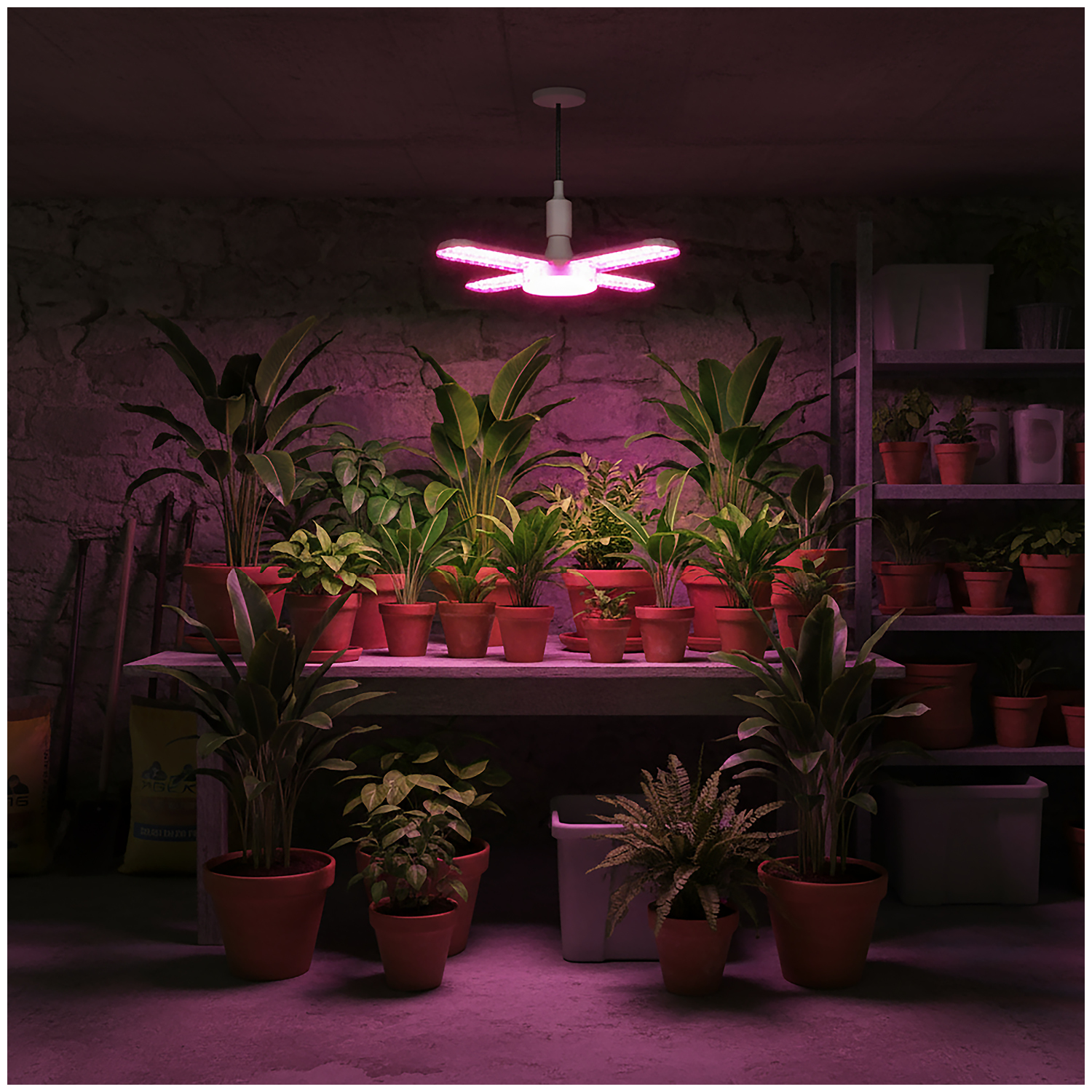 LED GROW LAMP svetilka za rast rastlin E27 40W