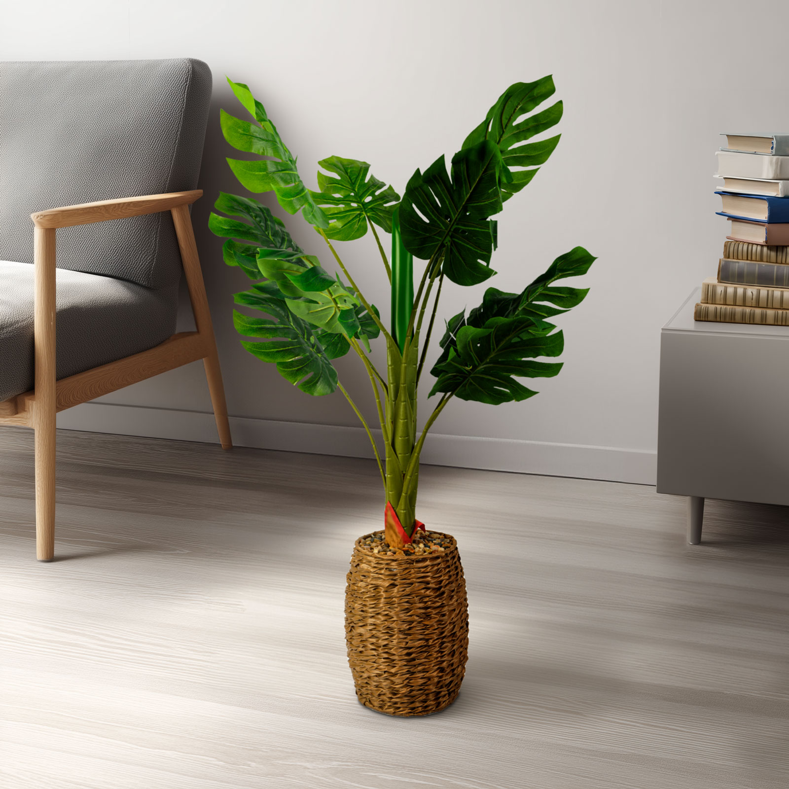 Okrasna umetna rastlina Philodendron – 1 m