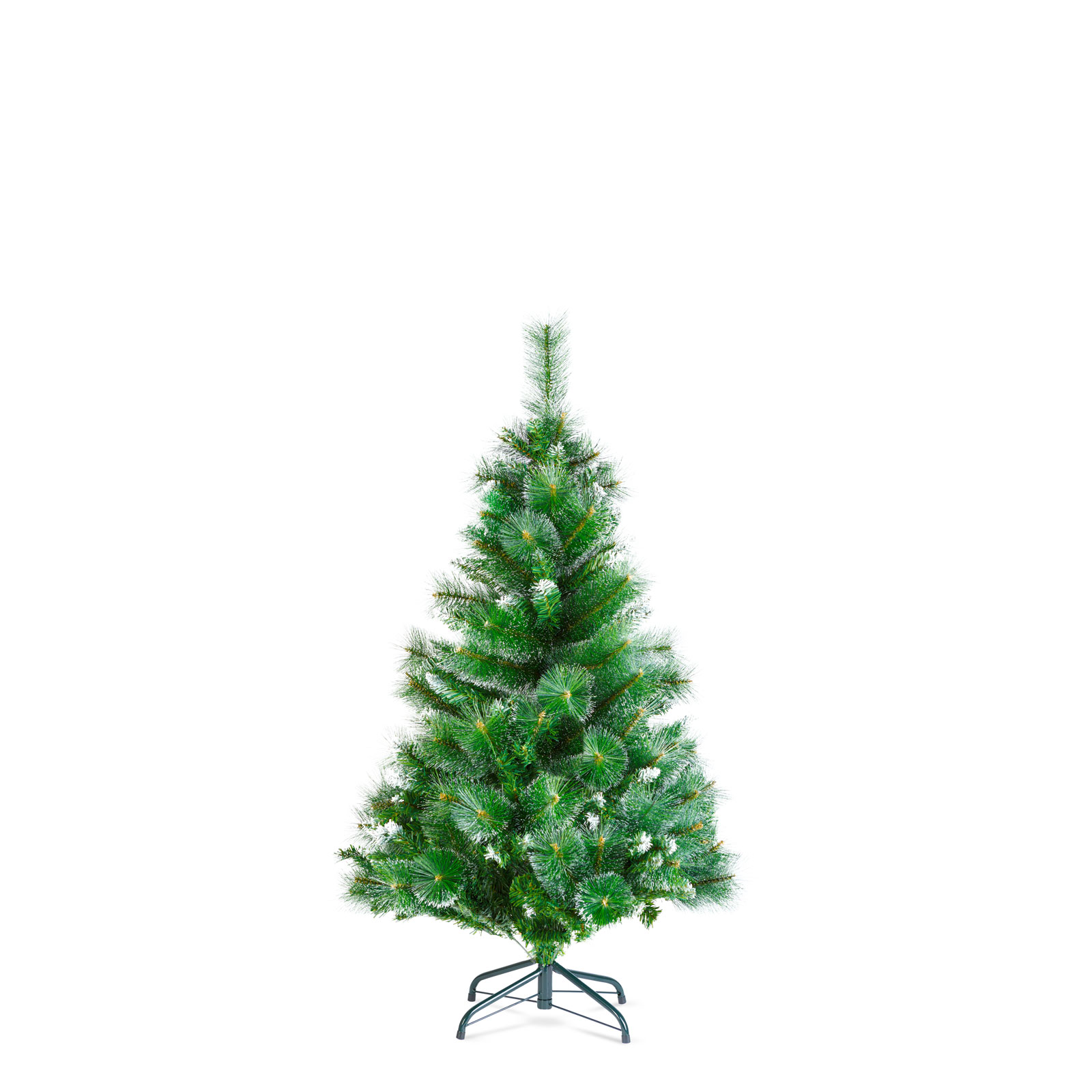 Umetna božična jelka – 120 cm – PVC – zasnežena