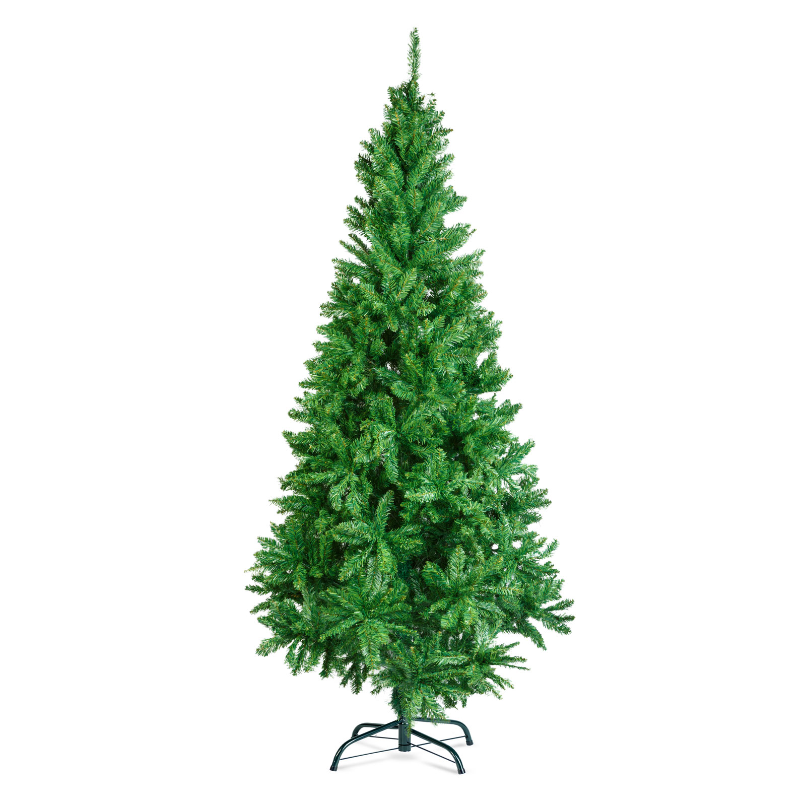 Umetna božična jelka – 210 cm – dvobarvna