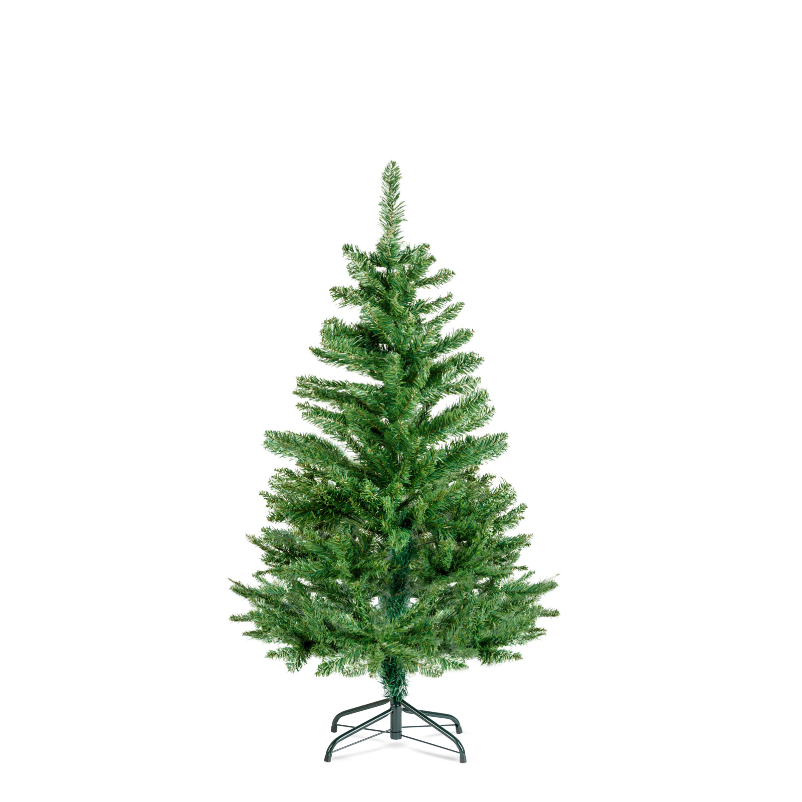 Umetna božična jelka – 120 cm – PVC – temno zelena