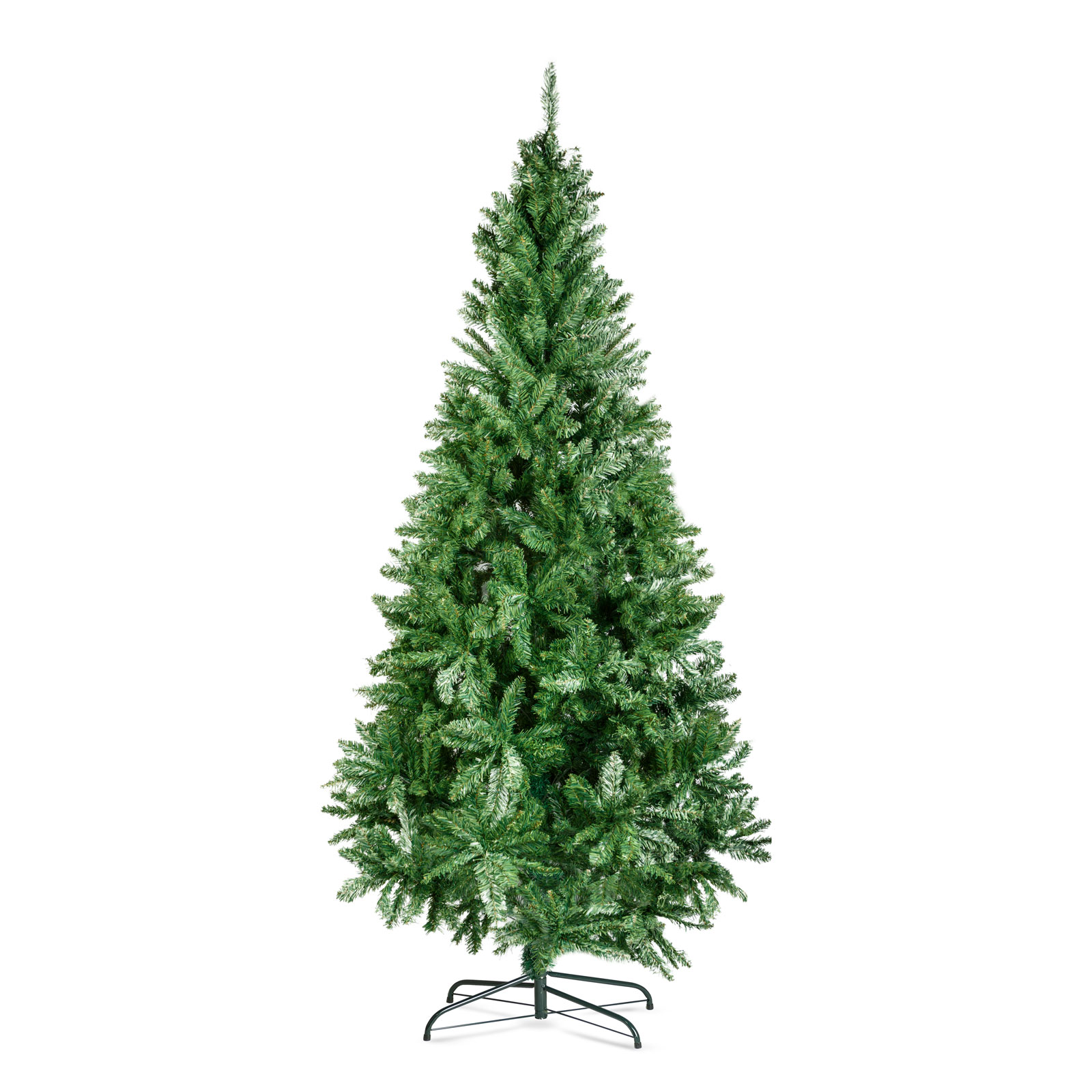 Umetna božična jelka – 180 cm – PVC – temno zelena