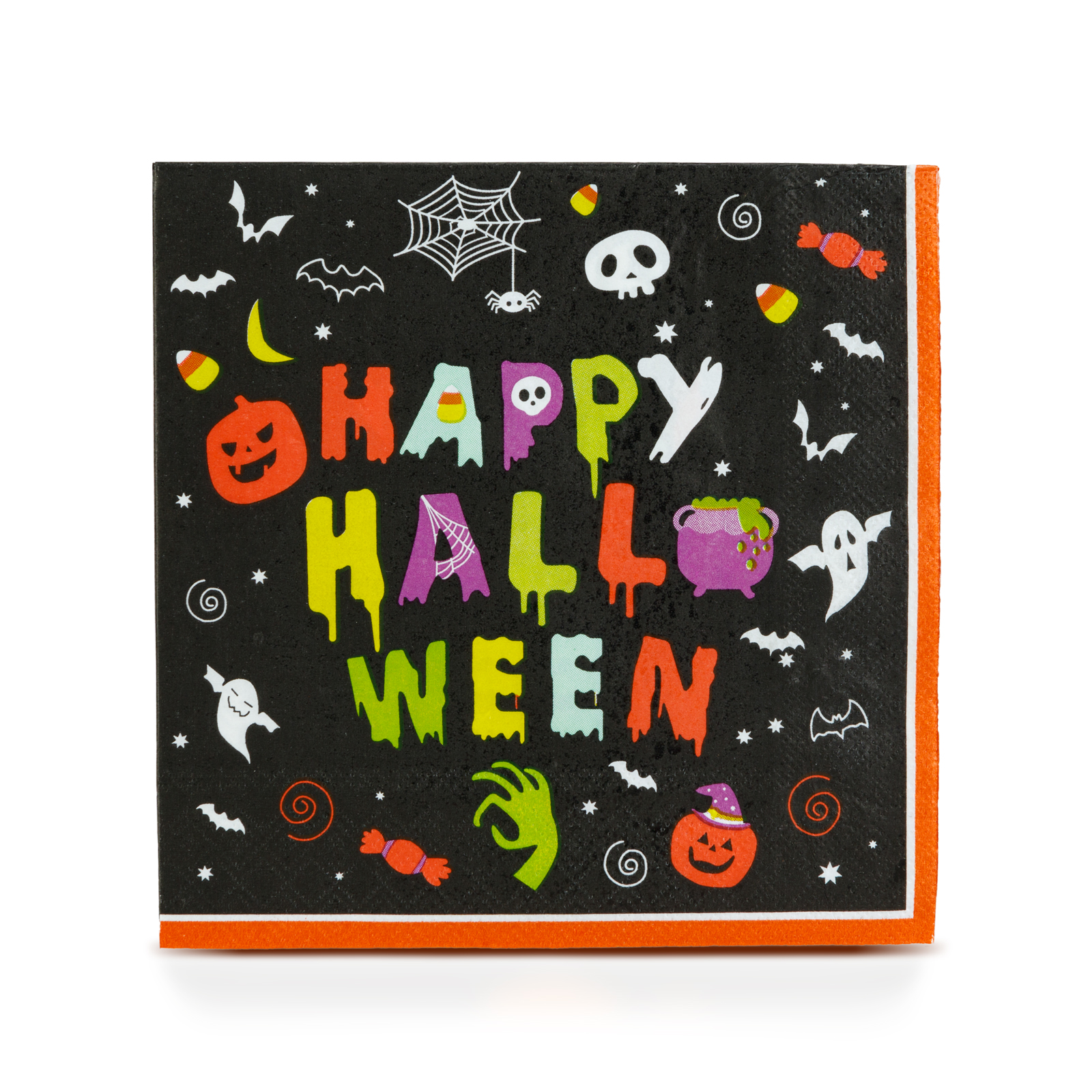 Set papirnatih serviet za noč čarovnic - Happy Halloween 2-slojne 33 x 33cm 16 kosov